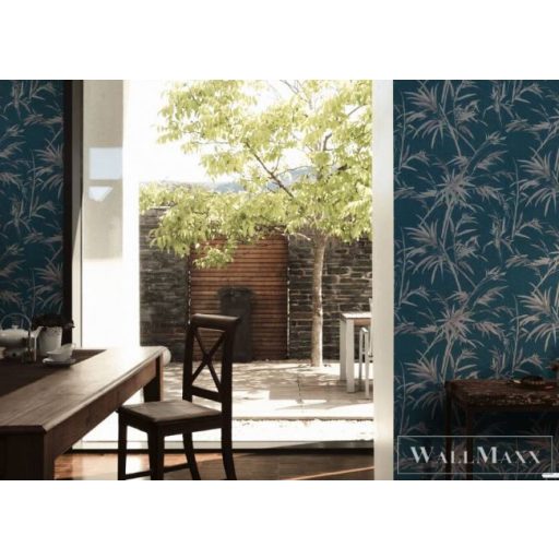 AS CREATION SUMATRA 2022 37376-6 TAPÉTA SZÜRKE kék