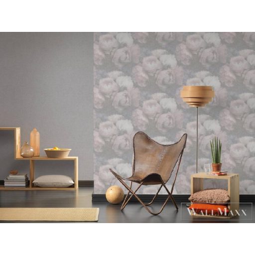 AS CREATION 37392-3 világosszürke-rózsaszín színárnyalatú tapéta