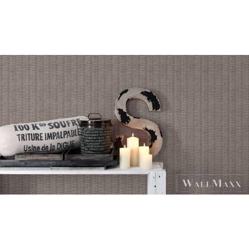 AS CREATION 37393-4 fonott vesszőminta barna színárnyalat