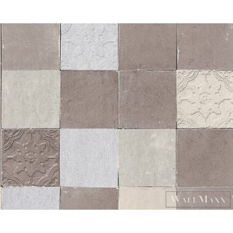 AS CREATION 37406-3 krém; szürke és árnyalataik