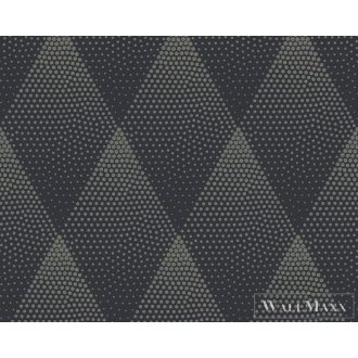  AS-Creation 37419-3 szürke árnyalatú rombusz mintás tapéta