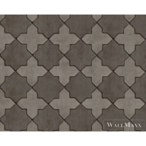 AS CREATION 37421-3 szürke árnyalatú arab mozaik minta