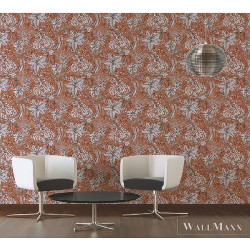 AS CREATION DANIEL HECHTER 6 37520-4 NARANCSSÁRGA VIRÁGOS TAPÉTA