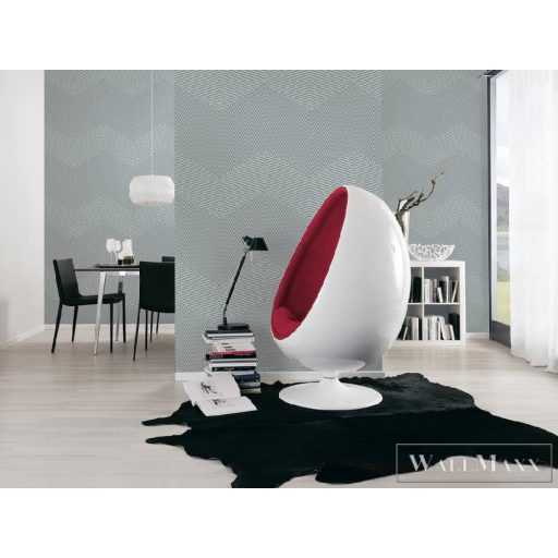 AS CREATION DANIEL HECHTER 6 37522-4 KÉK GRAFIKAI TAPÉTA