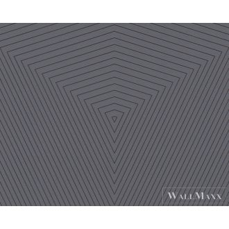   AS CREATION DANIEL HECHTER 6 37522-5 SZÜRKE GRAFIKAI TAPÉTA