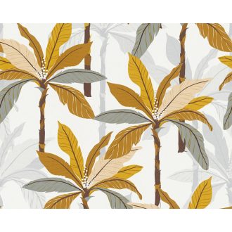 AS CREATION GEO NORDIC 2023 37530-2 BARNA LEVELES TAPÉTA