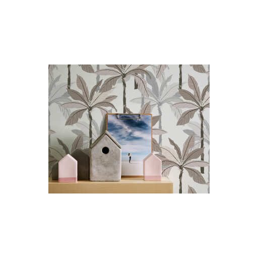 AS CREATION GEO NORDIC 2023 37530-5 BÉZS LEVELES TAPÉTA