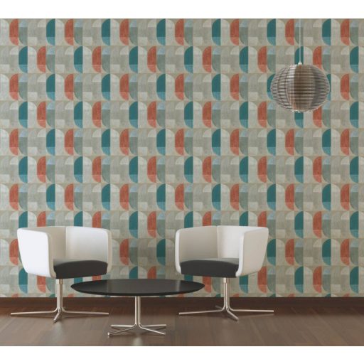 AS CREATION GEO NORDIC 2023 37531-1 BÉZS GRAFIKAI TAPÉTA