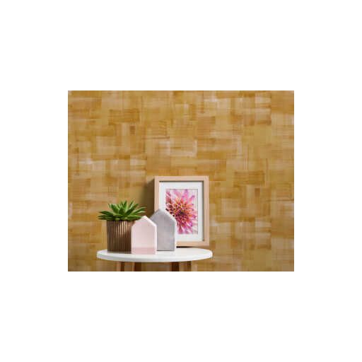 AS CREATION GEO NORDIC 2023 37532-6 NARANCSSÁRGA TAPÉTA