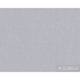   AS CREATION NEW ELEGANCE 2023 37550-5 CSÍKOS SZÜRKE TAPÉTA