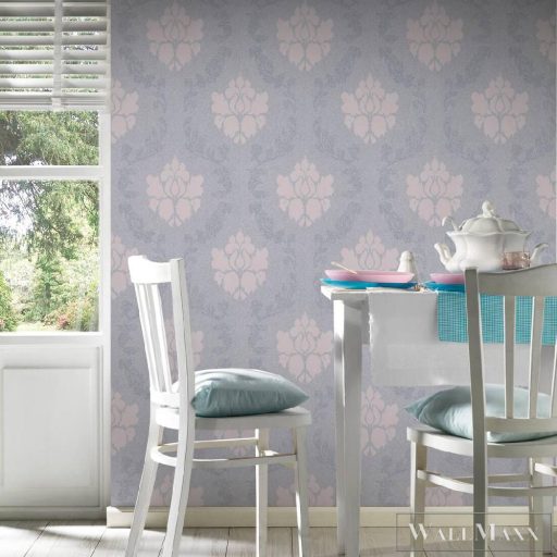 AS CREATION NEW ELEGANCE 2023 37552-3 BAROKKOS PINK TAPÉTA