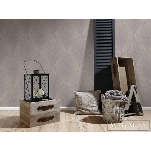 AS CREATION NEW ELEGANCE 2023 37553-1 LEVELES BÉZS TAPÉTA