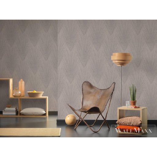 AS CREATION NEW ELEGANCE 2023 37553-1 LEVELES BÉZS TAPÉTA