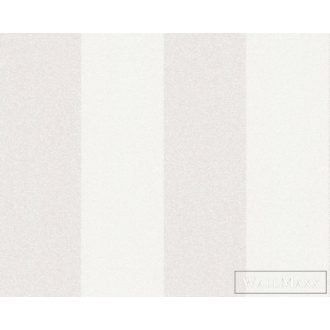 AS CREATION NEW ELEGANCE 2023 37554-1 CSÍKOS FEHÉR TAPÉTA