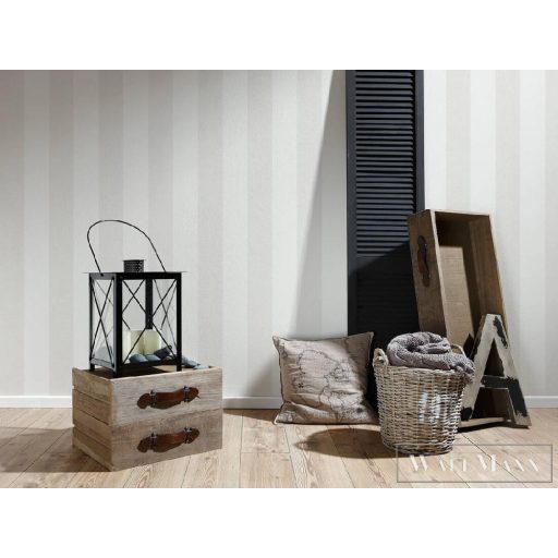 AS CREATION NEW ELEGANCE 2023 37554-1 CSÍKOS FEHÉR TAPÉTA