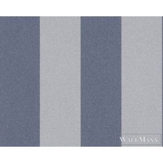 AS CREATION NEW ELEGANCE 2023 37554-5 CSÍKOS KÉK TAPÉTA