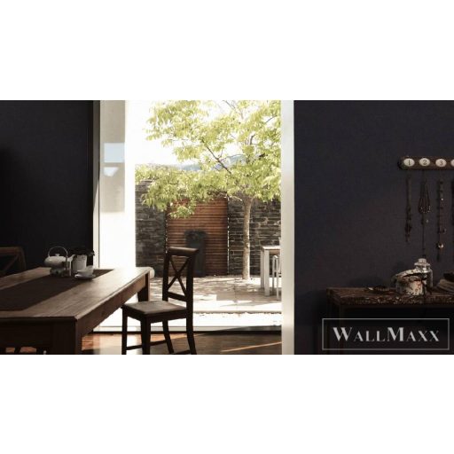 AS CREATION NEW ELEGANCE 2023 37555-4 MODERN FEKETE TAPÉTA