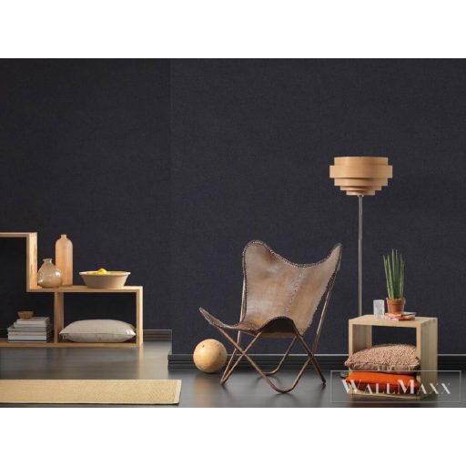 AS CREATION NEW ELEGANCE 2023 37555-4 MODERN FEKETE TAPÉTA