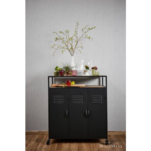 AS Creation Villa 37559-3 szürke, fémhatású, ezüst Fém-hatású Design tapéta