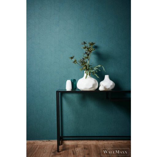 AS CREATION Villa 37561-4 zöld grafikus tapéta