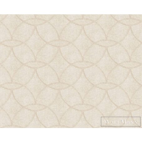AS CREATION Villa 37564-3 krémszínű grafikus tapéta