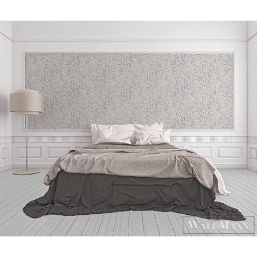 AS CREATION NEW UNIQUE 2022 37631-3 KÉK LEVELES TAPÉTA