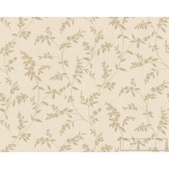 AS CREATION NEW UNIQUE 2022 37632-1 BÉZS LEVELES TAPÉTA