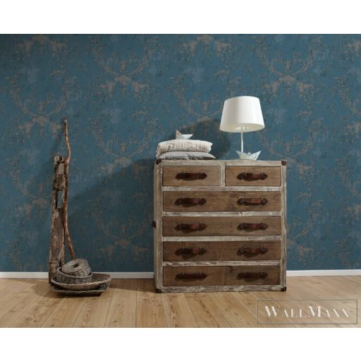 AS CREATION History of Art 2023 37648-5 kék tapéta