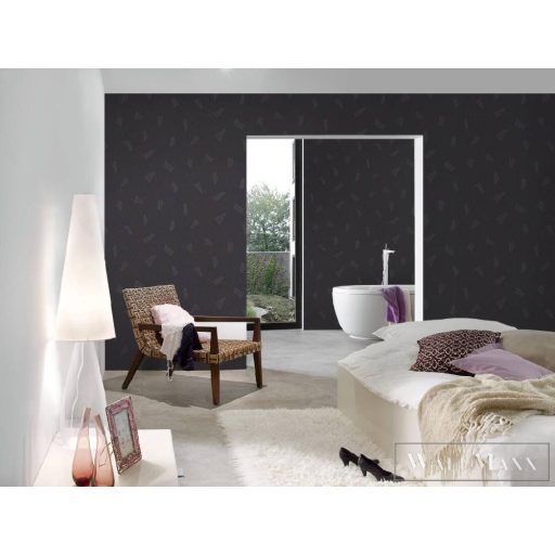 AS CREATION NEW LIFE 2023 37677-3 FEKETE MODERN TAPÉTA