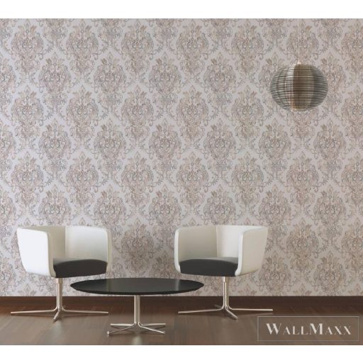 AS CREATION NEW LIFE 2023 37681-1 KRÉMSZÍNŰ KLASSZIKUS TAPÉTA