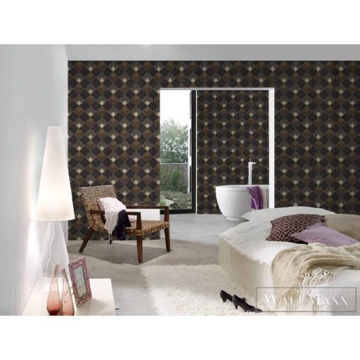 AS CREATION NEW LIFE 2023 37682-2 FEKETE MODERN TAPÉTA