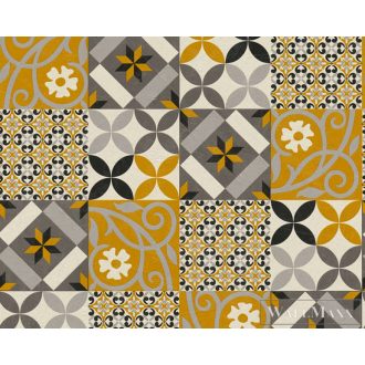 AS CREATION NEW LIFE 2023 37684-1 SÁRGA KLASSZIKUS TAPÉTA