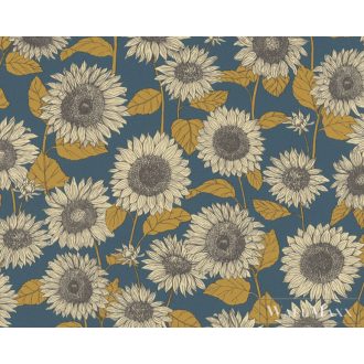 AS CREATION NEW LIFE 2023 37685-3 KÉK NAPRAFORGÓS TAPÉTA