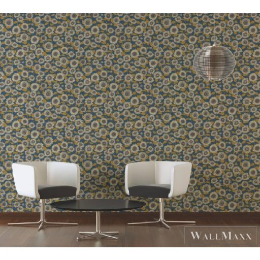 AS CREATION NEW LIFE 2023 37685-3 KÉK NAPRAFORGÓS TAPÉTA