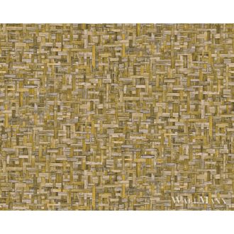 AS CREATION Jungle Chic 2029 37706-4 bézs fonott tapéta