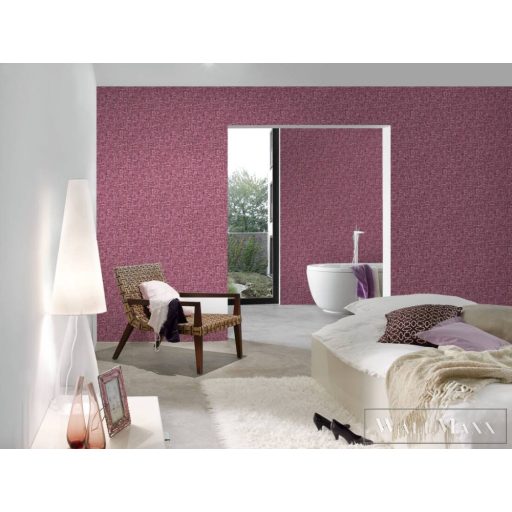 AS CREATION Jungle Chic 2029 37706-5 piros fonott tapéta