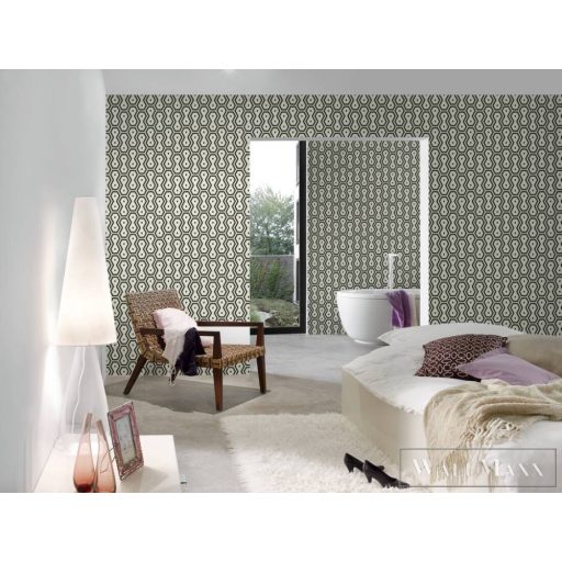 AS CREATION Jungle Chic 2029 37707-5 sárga grafikus tapéta