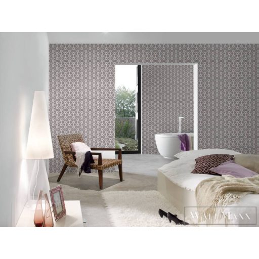 AS CREATION Jungle Chic 2029 37707-7 krémszínű grafikus tapéta