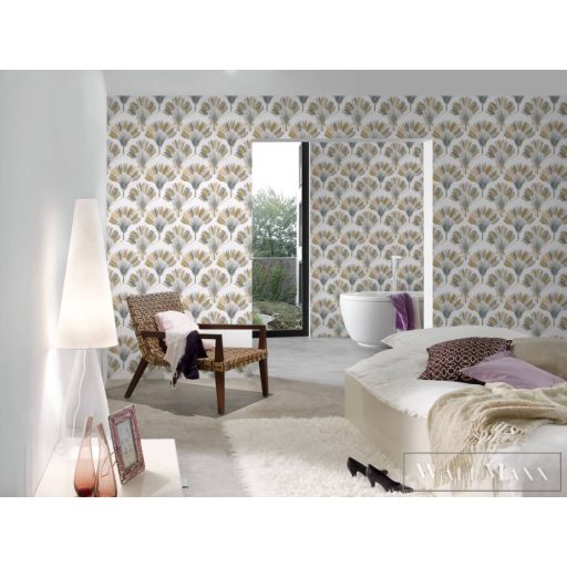 AS CREATION Jungle Chic 2029 37708-4 bézs virágmintás tapéta