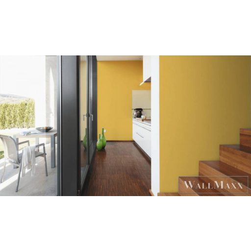 AS CREATION Floral Impression 37748-4 sárga design tapéta