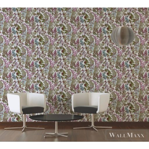 AS CREATION Floral Impression 37751-3 krémszínű virágmintás tapéta