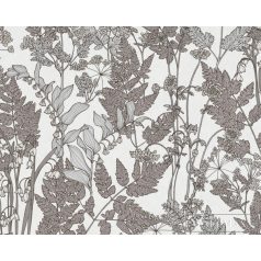   AS CREATION Floral Impression 37752-1 barna virágmintás tapéta