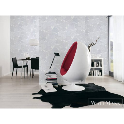 AS CREATION Floral Impression 37753-6 szürke virágmintás tapéta