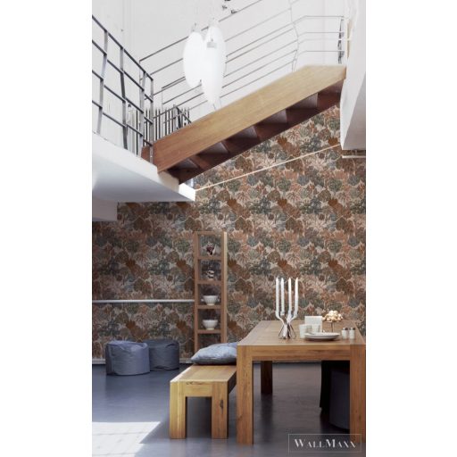 AS CREATION Floral Impression 37757-5 bézs virágmintás tapéta