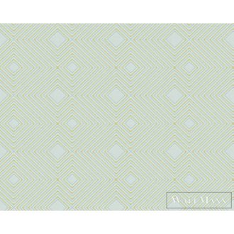 AS CREATION ATTRAKTIVE 37758-8 ZÖLD DESIGN TAPÉTA