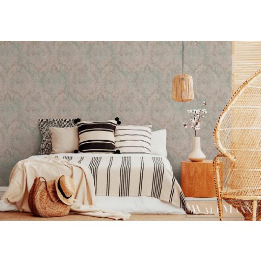 AS CREATION NEW UNIQUE 2022 37785-4 KÉK BAROKKOS TAPÉTA