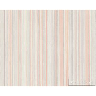 AS CREATION ATTRAKTIVE 37817-2 RÓZSASZÍN CSÍKOS TAPÉTA
