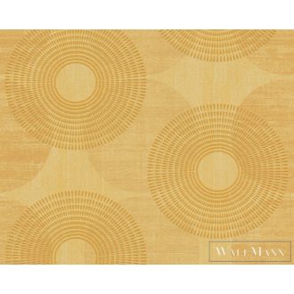 AS CREATION ATTRAKTIVE 37832-4 SÁRGA DISZKOSZ TAPÉTA