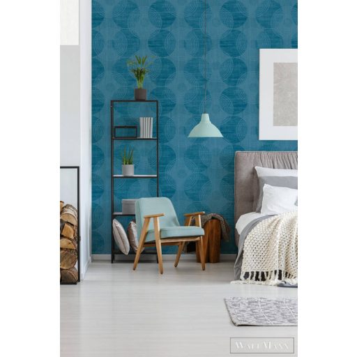 AS CREATION ATTRAKTIVE 37832-5 KÉK DISZKOSZ TAPÉTA