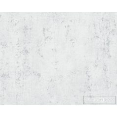  AS Creation Titanium 3 37840-1 szürke, fémhatású, fehér Fém-hatású Uni tapéta